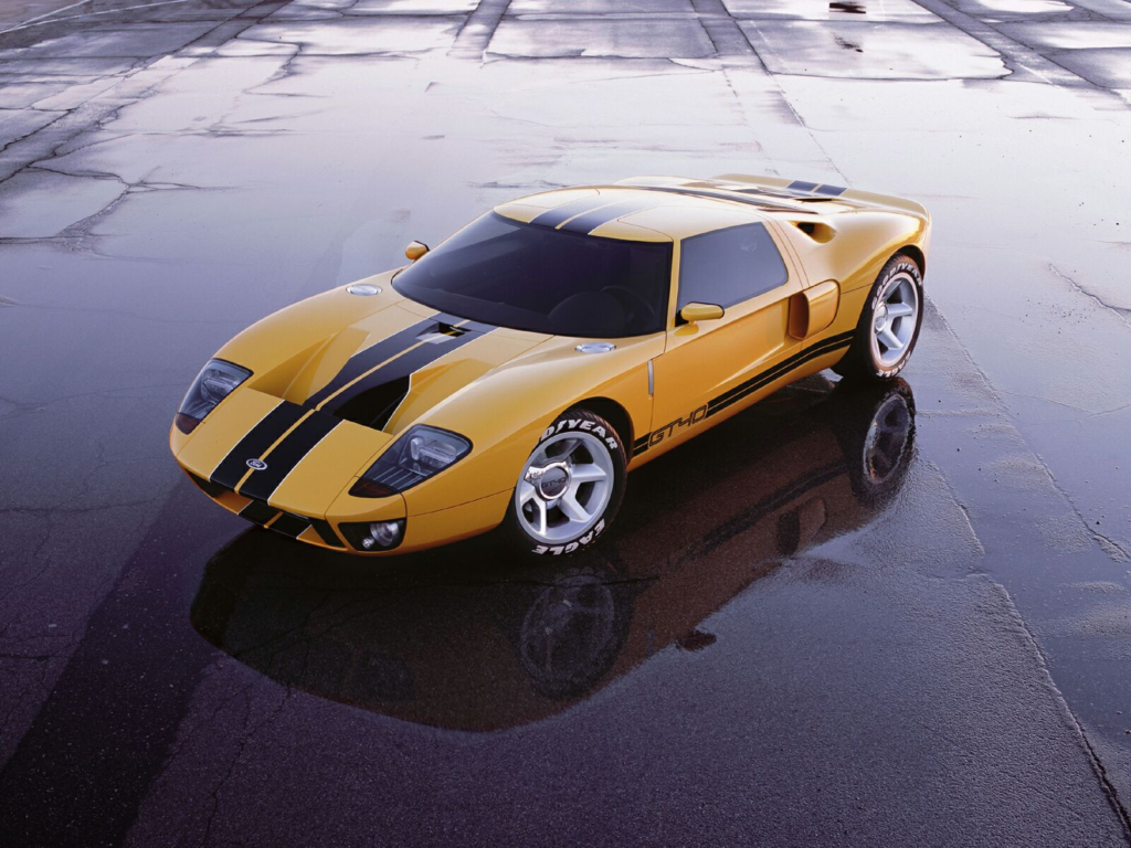 Ford GT gul svart 3