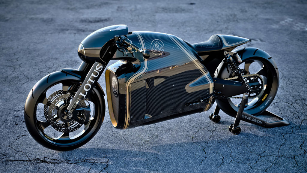 Lotus Motorcycles C-01, designed by Daniel Simon