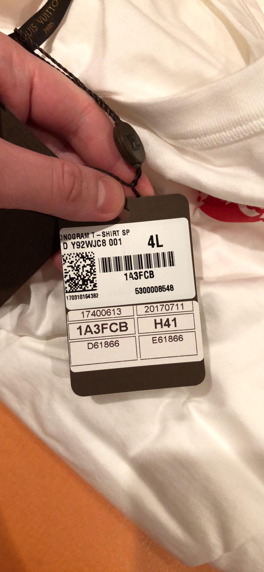 Fake vs Real : Supreme x Louis Vuitton Box Logo T-Shirt · Sir Pierre's  Godispåse