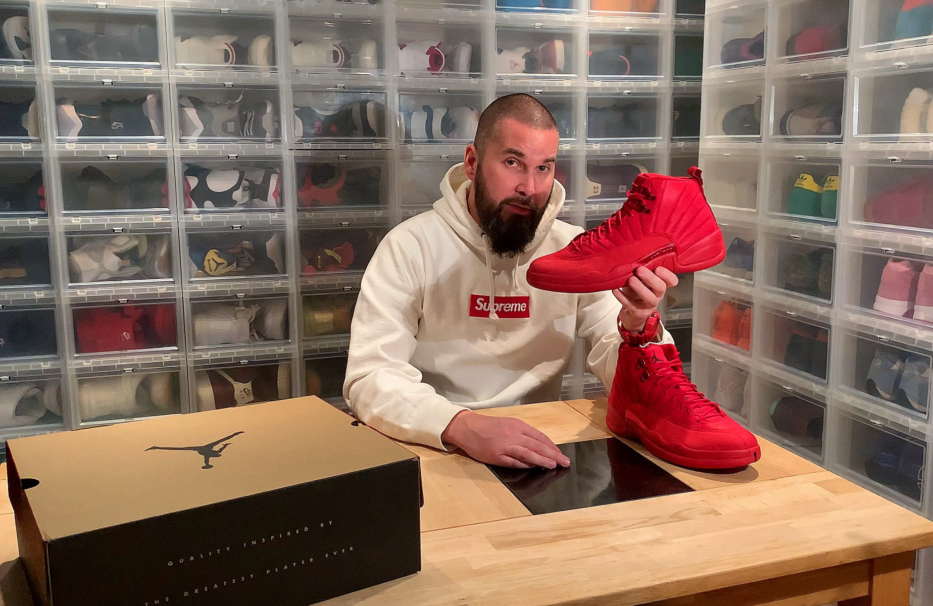 Jordan 12 gym cheap red november 2018