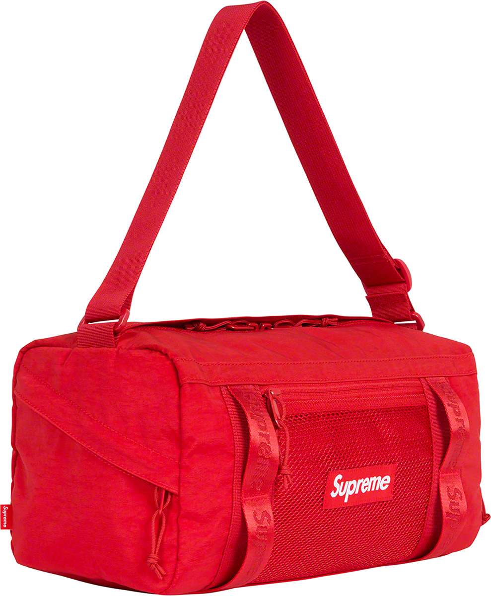 Unboxing : Supreme Fall/Winter 20 Mini Duffle Bag 9L Dark Red · Sir